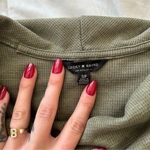 Lucky Brand cowl neck sweater